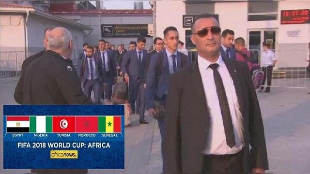 Russie 2018 : l'arrivée de la Tunisie