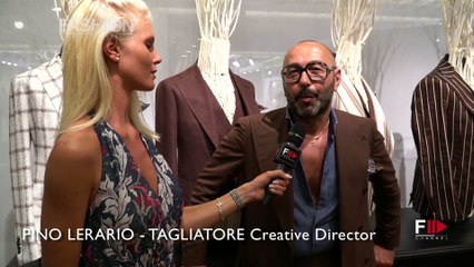 TAGLIATORE Interview with PINO LERARIO   Pitti 94 Firenze - Fashion Channel
