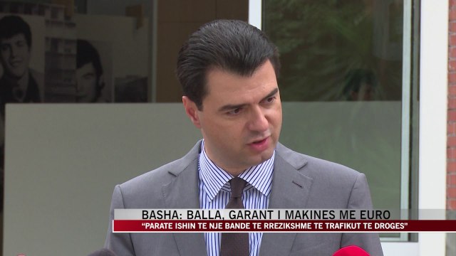 Basha: Balla, garant i makinës me euro - News, Lajme - Vizion Plus
