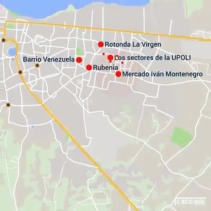 Así están los tranques en Managua. Transitar por la capital se vuelve cada vez más peligroso, no solo por los tranques sino por los grupos paramilitares que ase
