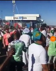 Iceland cassava leg... Dem just dey do like say na dem go win... Warri people well represented