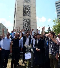 Ülkücüler, "MHP Barajı Geçsin Anırmazsam Şerefsizim" Diyen Yaşar Okuyan'ı Protesto Etti