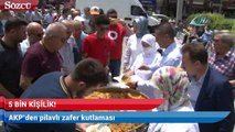 AKP’den pilavlı zafer kutlaması