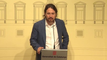 Iglesias: "Torra tiene una absoluta disposición al diálogo"