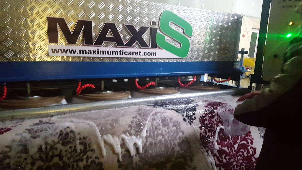 tam otomatik halı yıkama makinası,halı sıkma makinası maxis