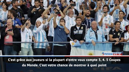 Argentine - Union sacrée derrière l'Albiceleste