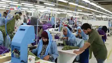 محافظ المنيا يتفقد أول مصنع للملابس بمجمع صناعات مصر الخير