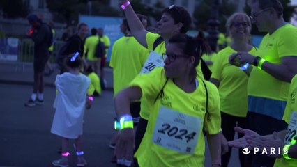 Départ de la course nocturne