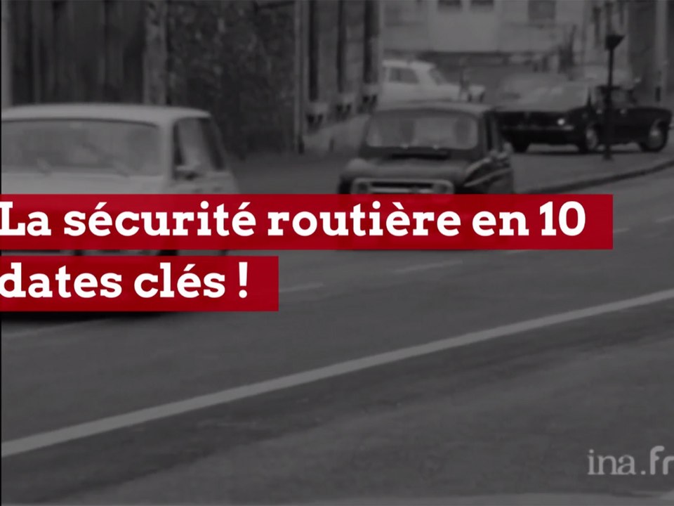 Sécurité routière : 50 ans de grandes mesures
