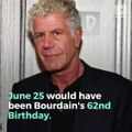 Remembering Anthony Bourdain on His 62nd Birthday