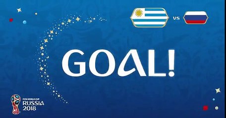 All Goals Uruguay vs Russia 3-0 / World Cup