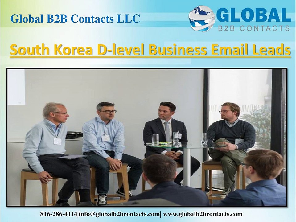 South Korea D-level Business Email Leads