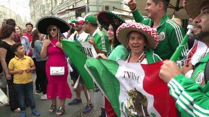 Mondial: la Russie aux couleurs des supporters d'Amérique latine