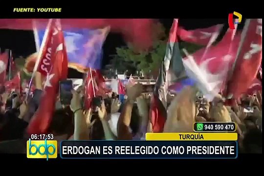 Turquía: Recep Tayyip Erdogan gana elecciones presidenciales