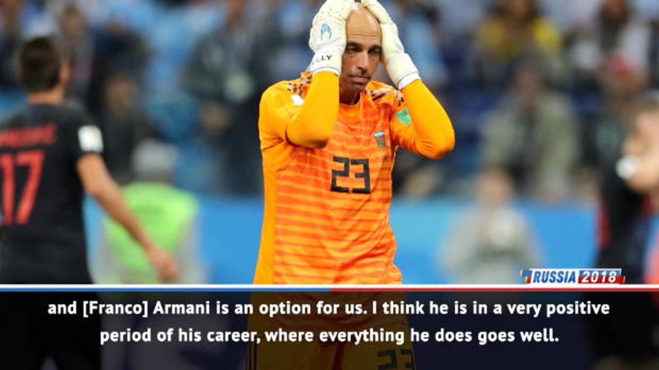 Caballero should be dropped by Argentina - River Plate President