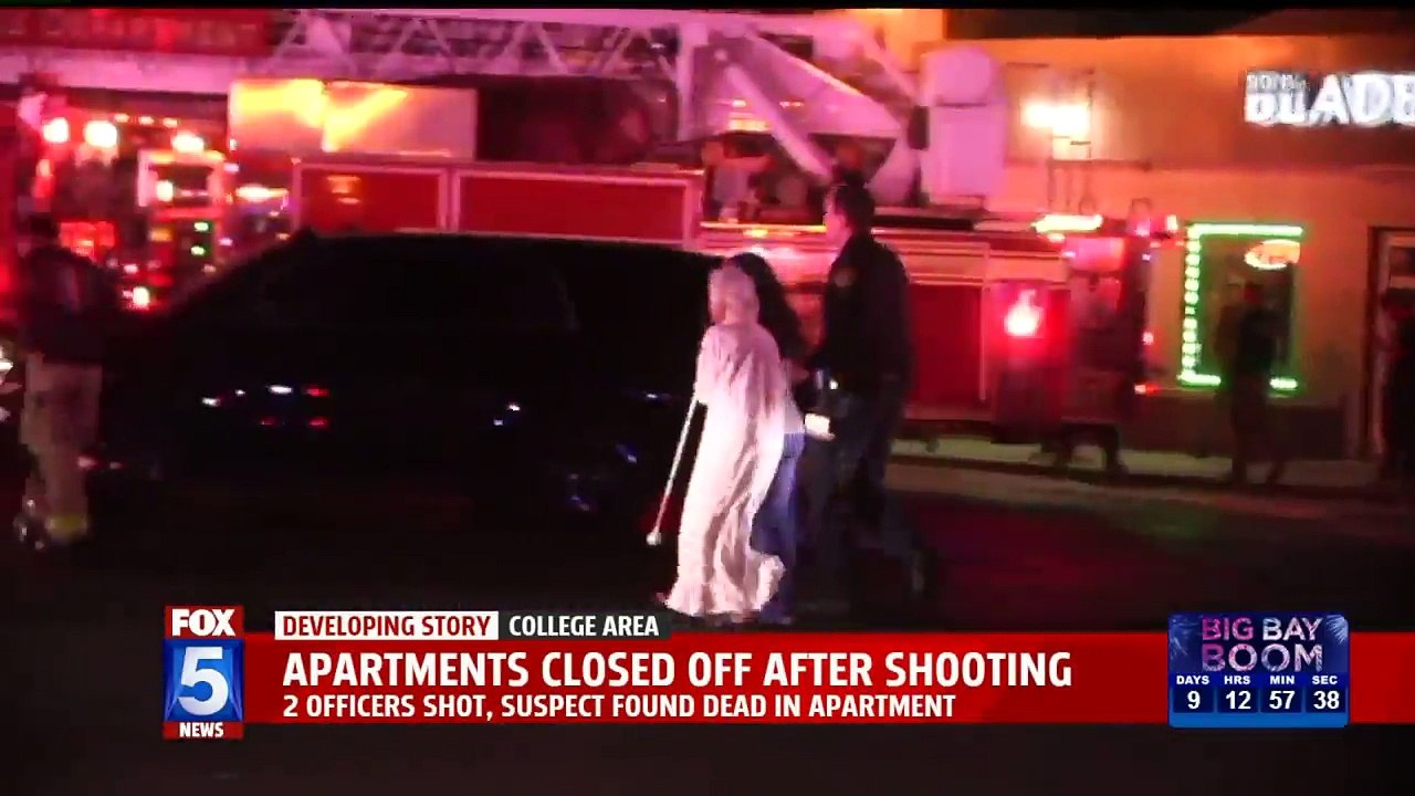 2 Officers Injured in Shootout with Gunman Near San Diego State University