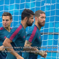 Lucas Vazquez heaps praise on Spain team-mate Diego Costa