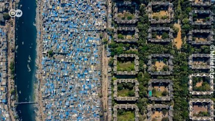 Drone registra em fotos a desigualdade pelo mundo