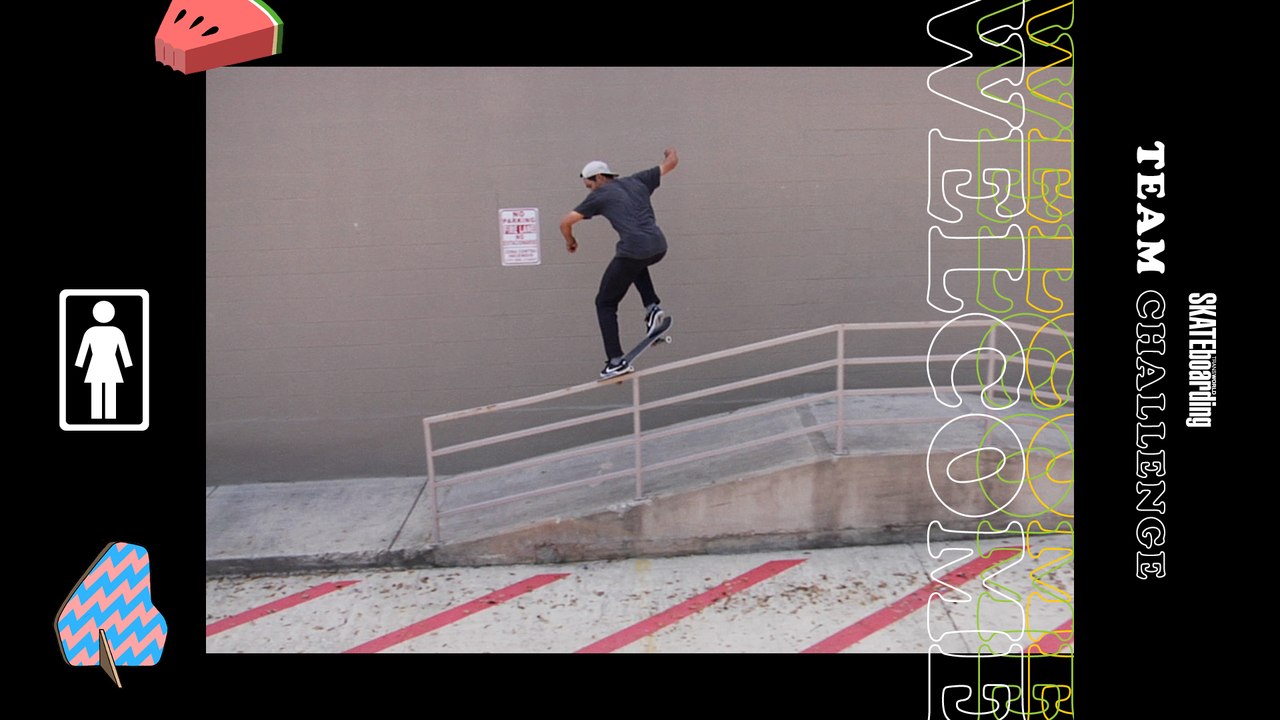 Girl Skateboards in the 2018 TransWorld SKATEboarding Team Challenge