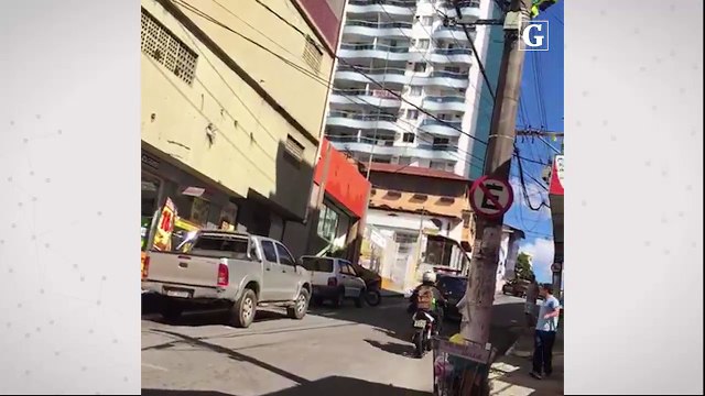 Internauta registra momento em que polícia dispara contra assaltante em Cariacica