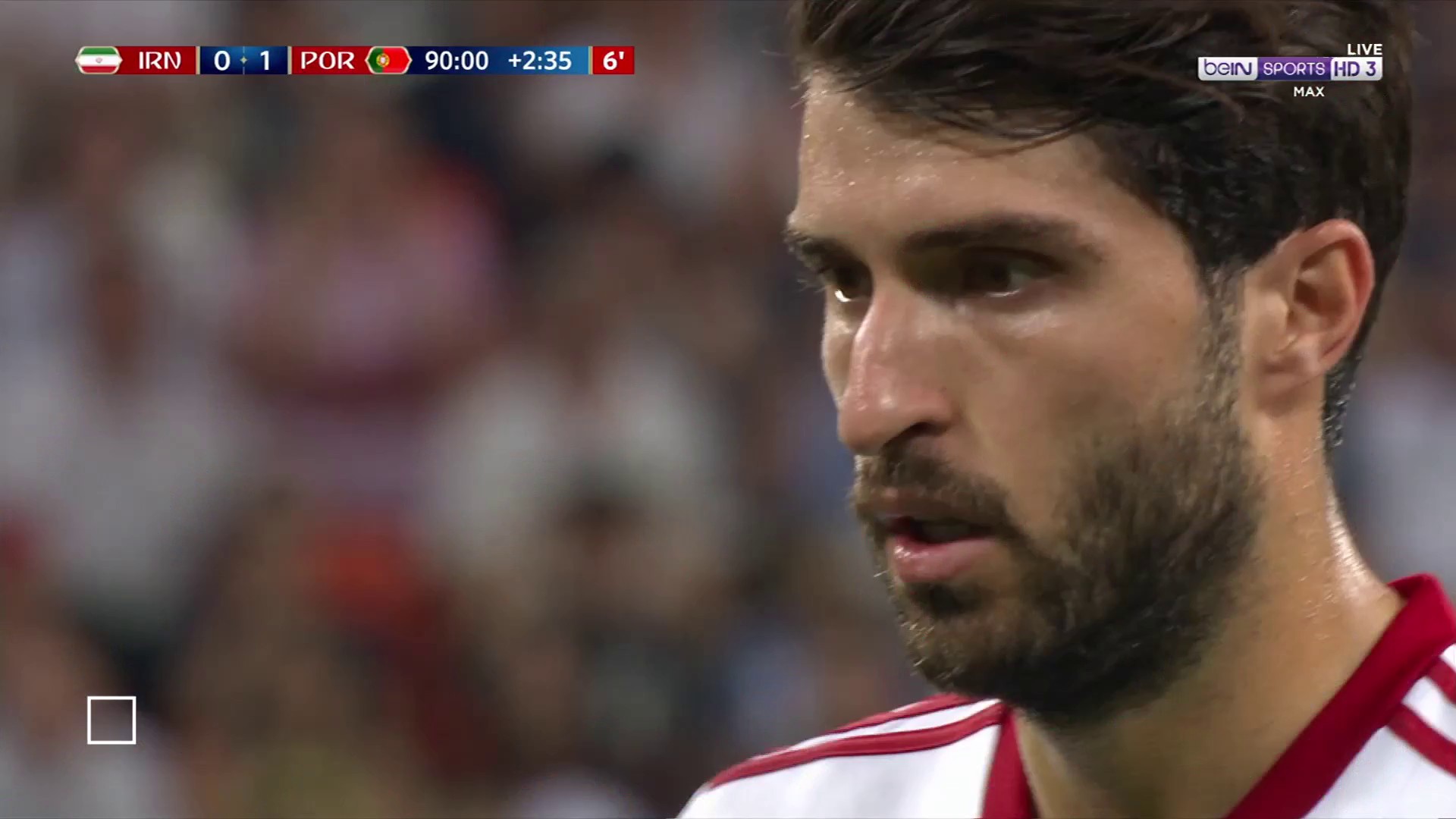 92' Goal on penalty Karim Ansarifard