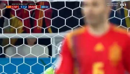 Youssef En Nesyri Goal - Spain vs Morocco 1-2 25/06/2018