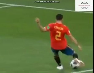 Iago Aspas Goal - Spain - Morroco 2-2 World Cup