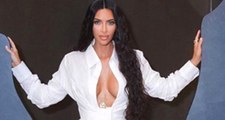 Magazin Yıldızı Kim Kardashian, Cesur Kıyafetiyle Yine Adından Söz Ettirdi