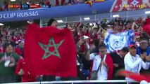 فيديو بوطيب يسجل هدف المغرب الأول في مرمى إسبانيا