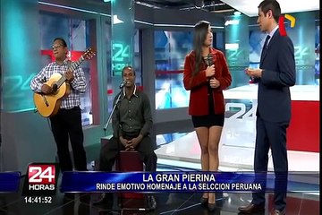 Pierina y su homenaje a la Bicolor con la versión en quechua de “Contigo Perú”