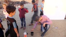 Gazzeli ressamın Erdoğan sevinci - GAZZE