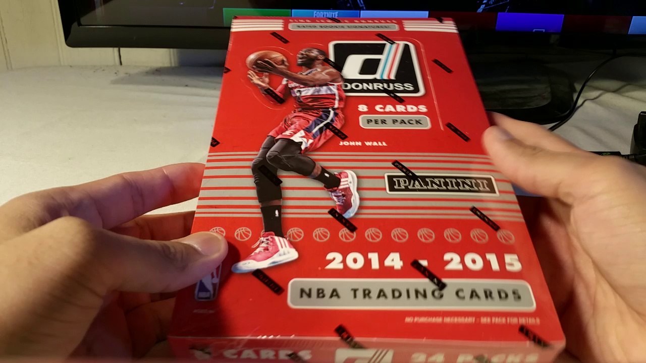 2014-15 Panini Donruss Hobby box NBA Basketball , Trading cards.
