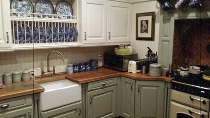 Cupboard doors that open by themselves