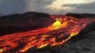Glowing River of Lava Flows From Fissure 8 in Hawaii
