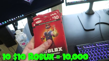 STEALING MY ROOMMATES ROBUX! *$500 WORTH*