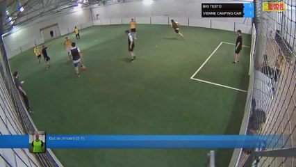 But de Vincent (5-1) - BIG TESTO Vs VIENNE CAMPING CAR - 25/06/18 19:00 - LIGUE 3