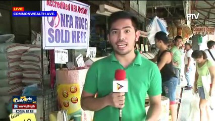 NFA rice, muling ibinenta sa commonwealth market