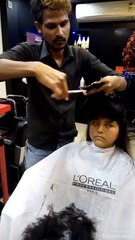 Quick Long layered haircut for women