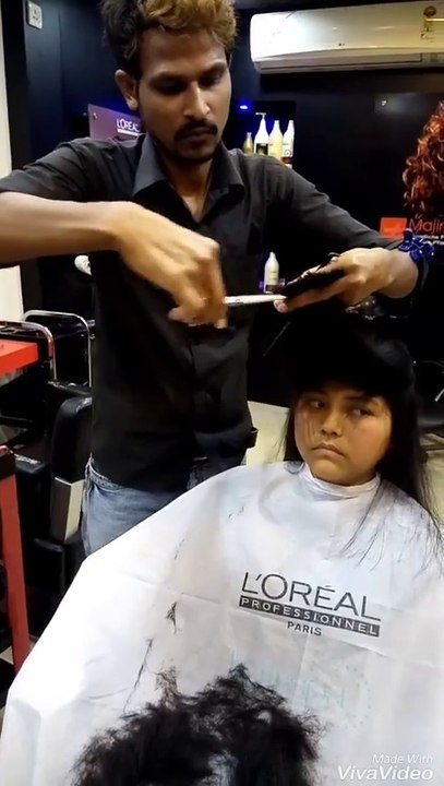 Quick Long layered haircut for women