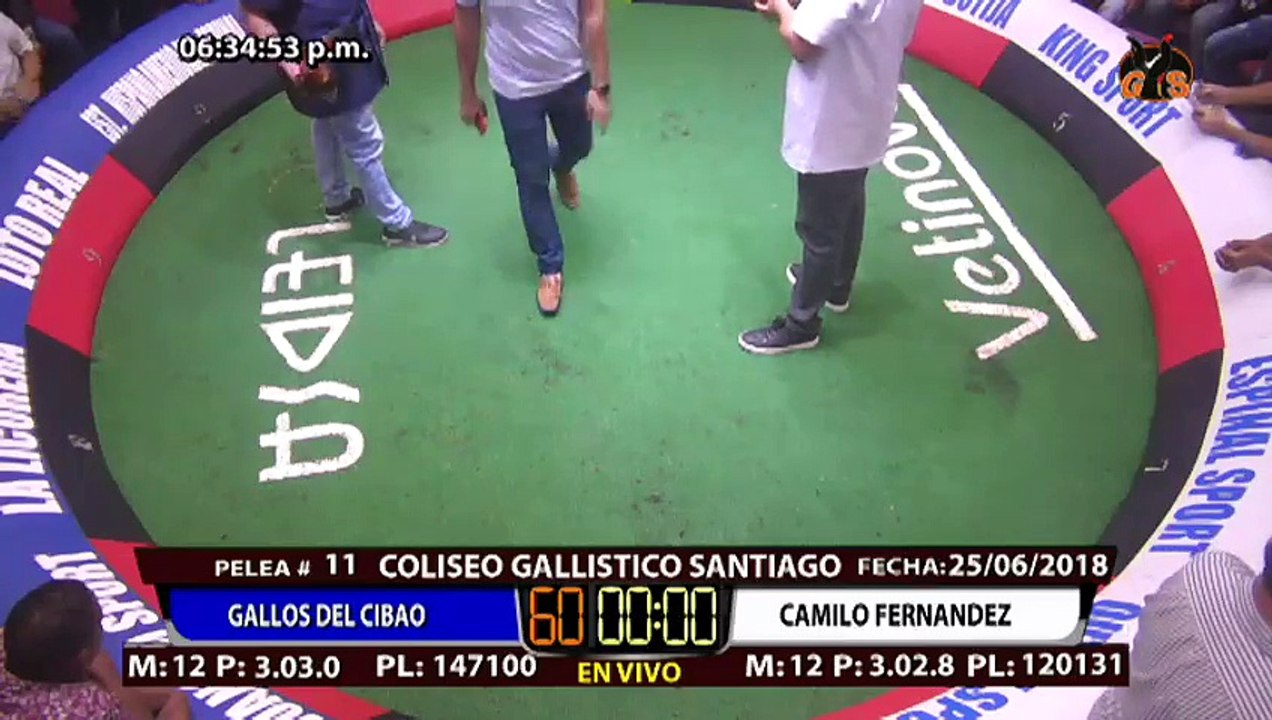 GALLOS DEL CIBAO VS CAMILO FERNANDEZ
