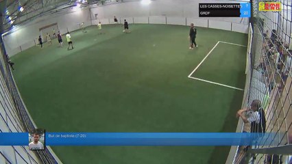 But de baptiste  (7-20) - LES CASSES-NOISETTES Vs GRDF - 25/06/18 21:00 - LIGUE 3