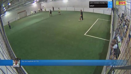 But de baptiste  (4-13) - LES CASSES-NOISETTES Vs GRDF - 25/06/18 21:00 - LIGUE 3
