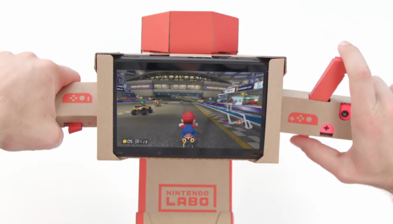 Nintendo Labo & Mario Kart 8 Deluxe désormais compatibles