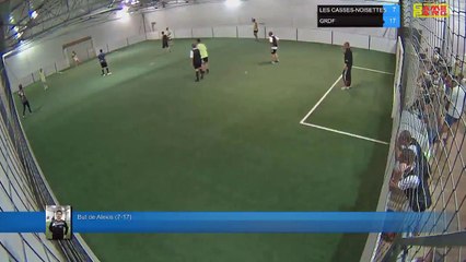 But de Alexis (7-17) - LES CASSES-NOISETTES Vs GRDF - 25/06/18 21:00 - LIGUE 3 - Poitiers Game Parc