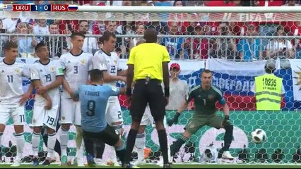 URUGUAY vs RUSSIA 3 : 0_ World soccer 2018 Highlight