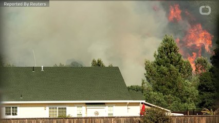 Northern California Wildfire Threatens Rural Community