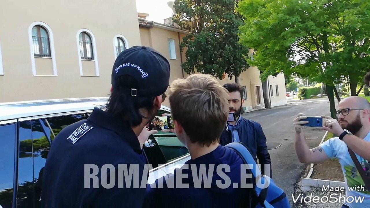 Pastore arriva a Villa Stuart (26/06/2018)