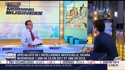"On utilise l'intelligence artificielle pour apporter du business à nos clients", Benoît Sicara - 26/06