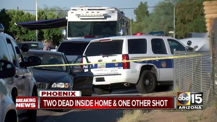 Two people shot and killed inside south Phoenix home