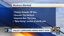 Several Valley companies are now hiring!
